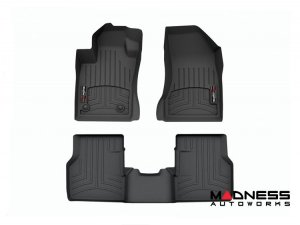 Alfa Romeo Tonale Floor Liners - Front + Rear - WeatherTech - Black